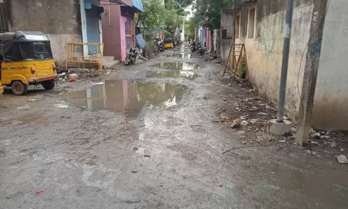 பல்லாங்குழி சாலை...