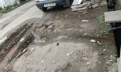குடிநீர் குழாயில் உடைப்பு