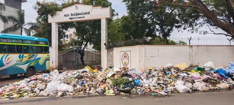 குவிந்து கிடக்கும் குப்பை