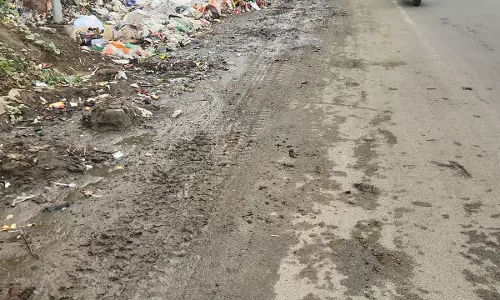 குப்பைகள் தேக்கம்