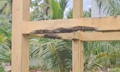 குடிநீர் தொட்டி பழுது