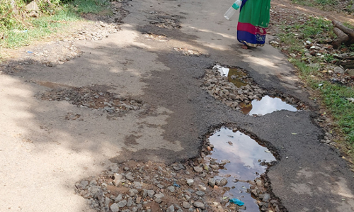 மோசமான சாலை