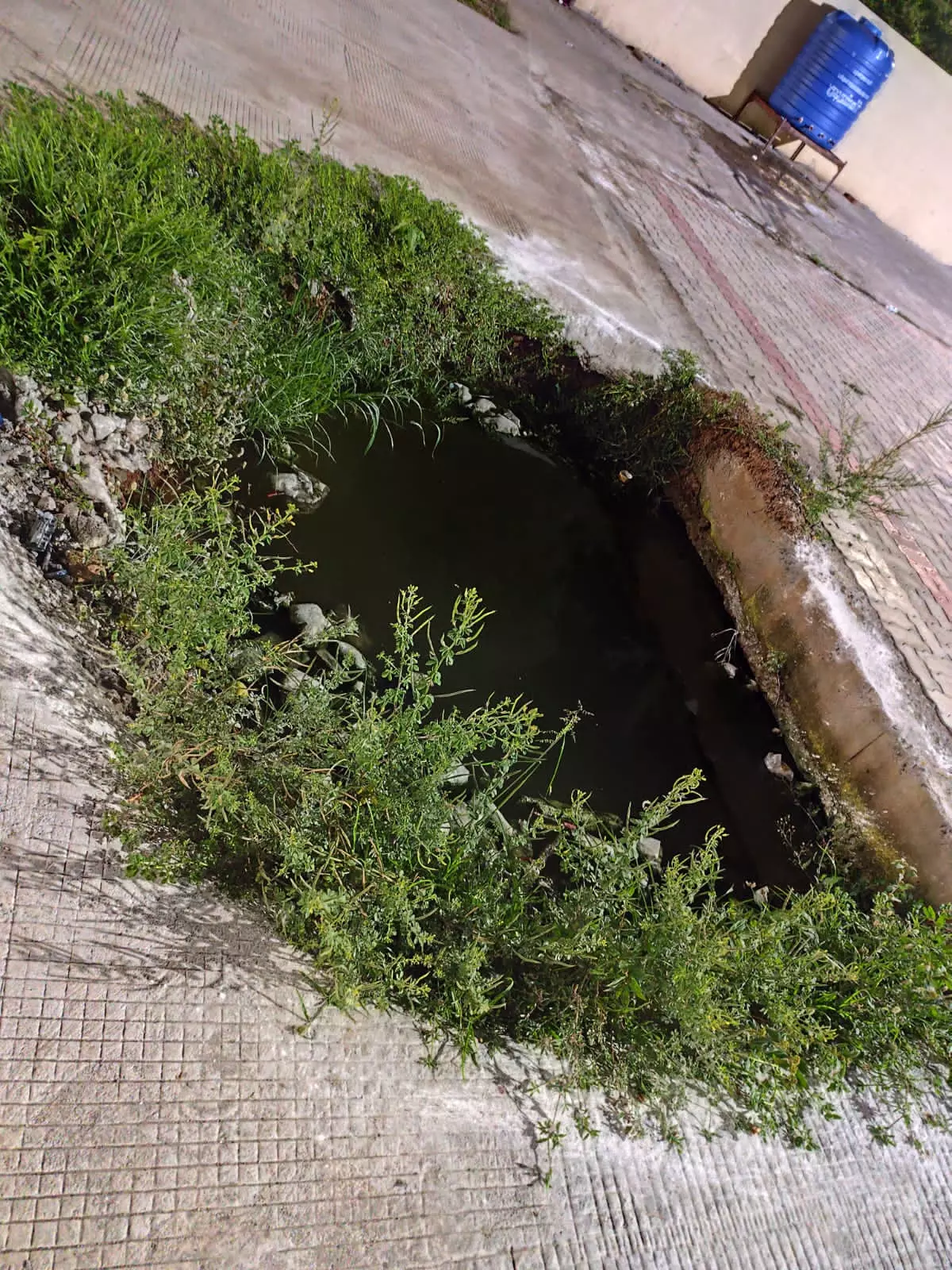 சாக்கடை கால்வாய்க்கு மூடி வேண்டும் சாக்கடை கால்வாய்க்கு மூடி வேண்டும்