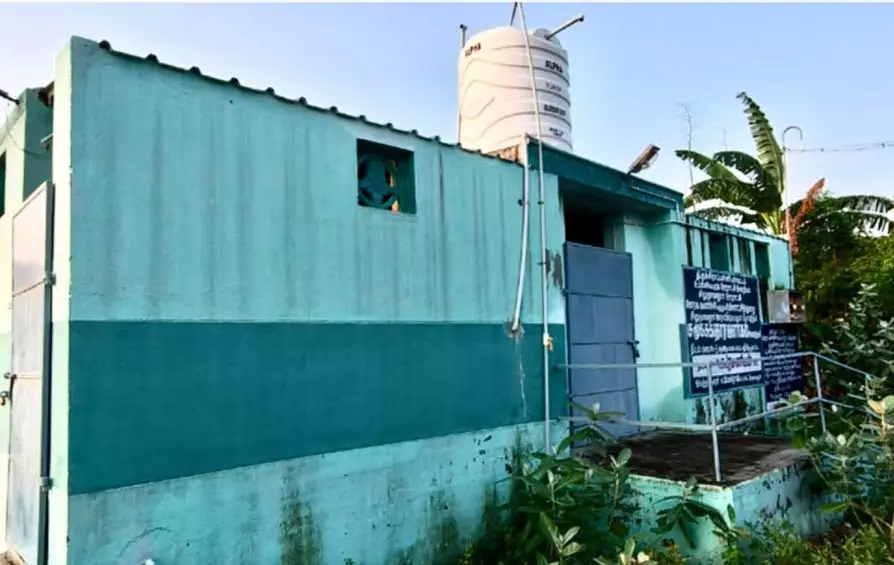 திறக்கப்படாத சுகாதார வளாகம்