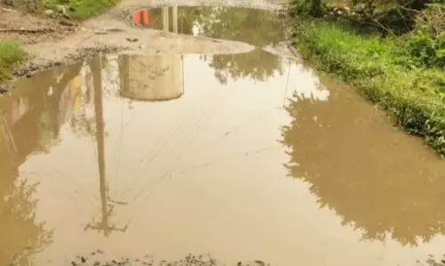 தேங்கும் மழைநீரால் தொற்றுநோய் தேங்கும் மழைநீரால் தொற்றுநோய்