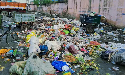 குப்பைகளால் சுகாதார சீர்கேடு குப்பைகளால் சுகாதார சீர்கேடு