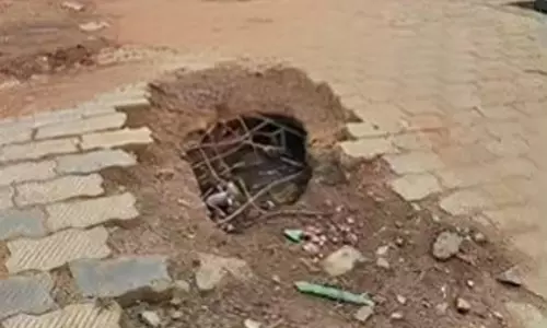 வாறுகால் பாலம் சேதம் வாறுகால் பாலம் சேதம்