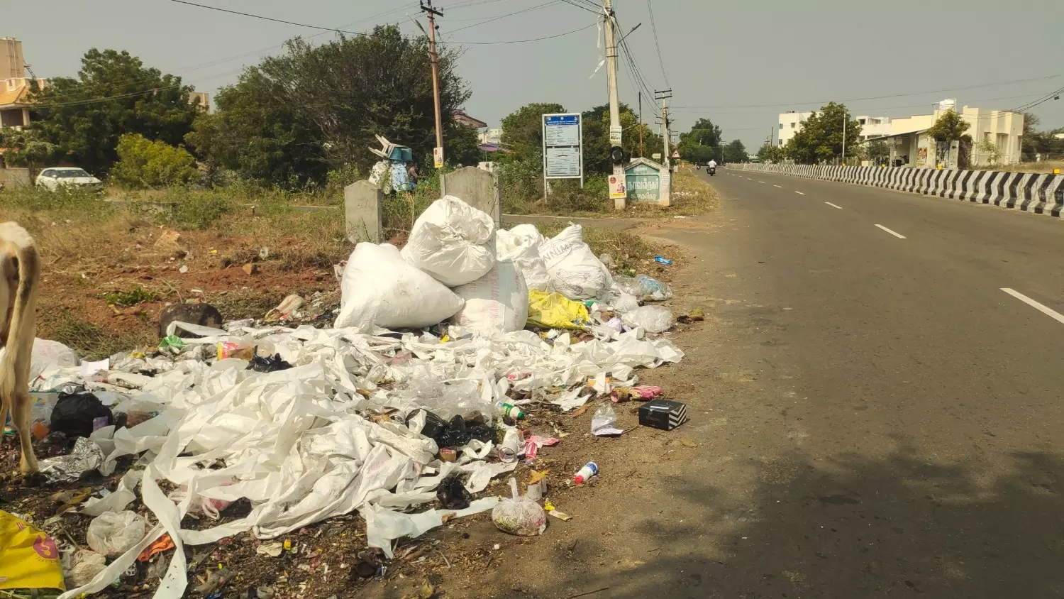 குப்பைகளை அகற்ற கோரிக்கை குப்பைகளை அகற்ற கோரிக்கை