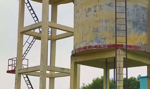 பயன்பாட்டுக்கு வராத குடிநீர் தொட்டி