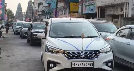 போக்குவரத்து நெரிசலால் அவதி