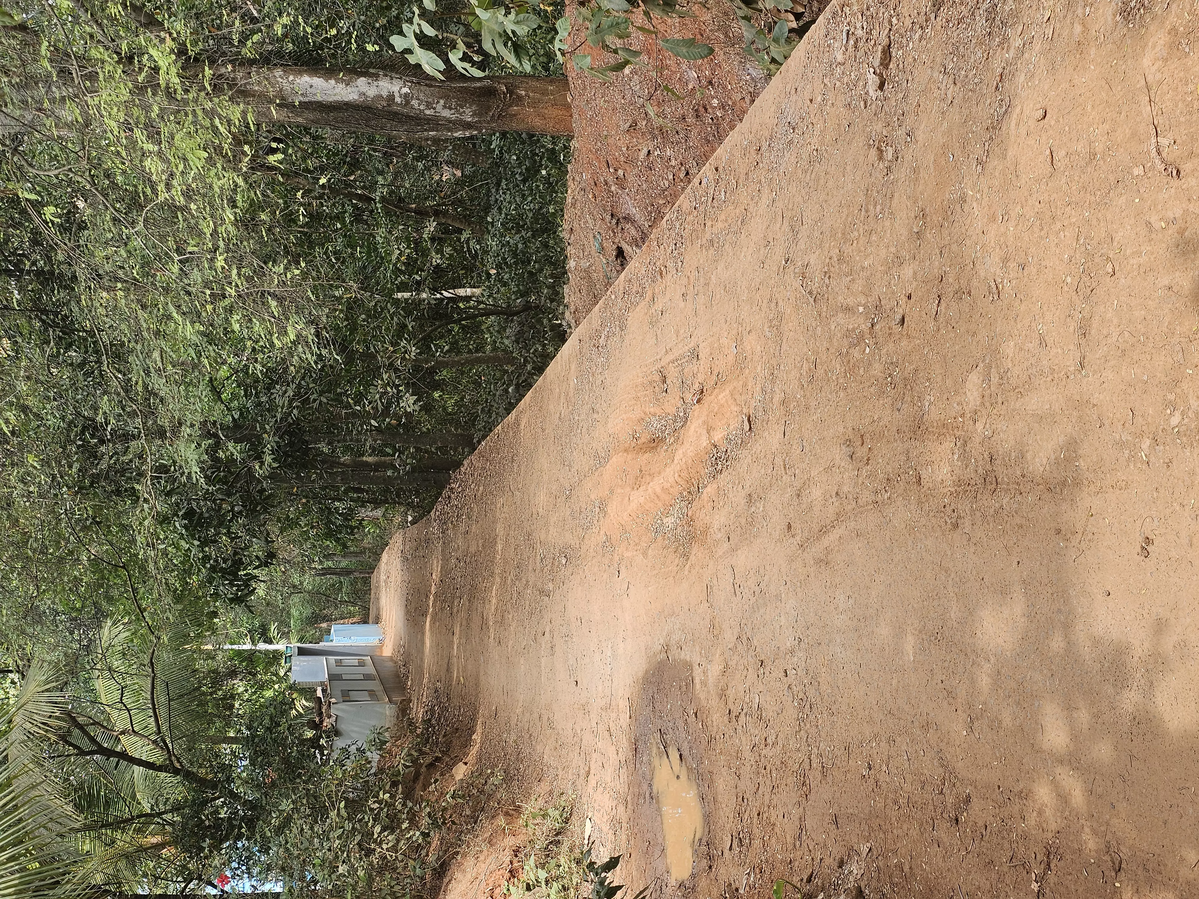 சேதமடைந்த சாலை