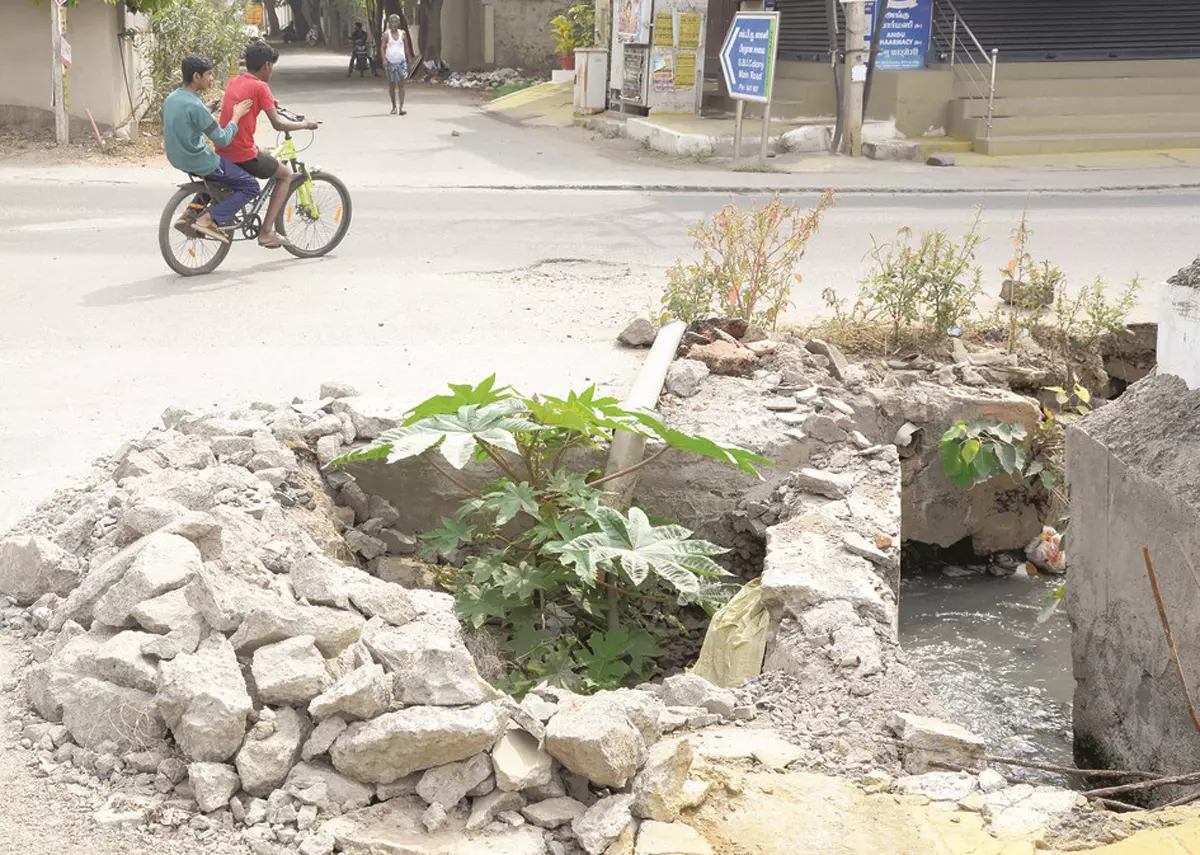 ஆபத்தான பள்ளம்