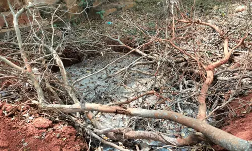 திறந்தவெளியில் விடும் கழிவுநீர்