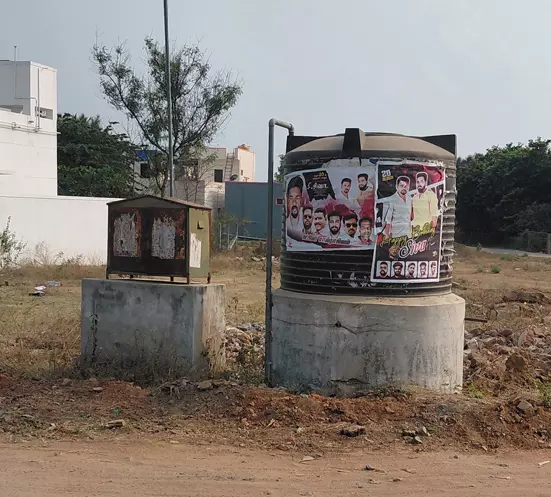 பயன்பாடற்ற குடிநீர் தொட்டி பயன்பாடற்ற குடிநீர் தொட்டி