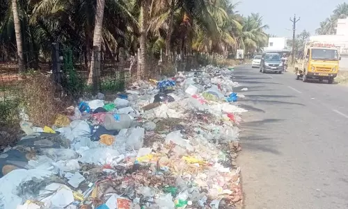 குவிந்து கிடக்கும் குப்பை