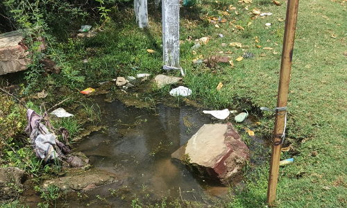குழாய் உடைப்பால் வீணாகும் குடிநீர்