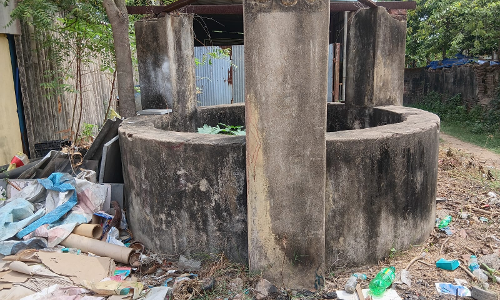 பராமரிப்பில்லாத குடிநீர் கிணறு