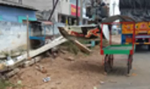 மின்கம்பங்களால் இடையூறு