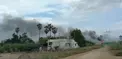 புகைமூட்டத்தால் விபத்து புகைமூட்டத்தால் விபத்து