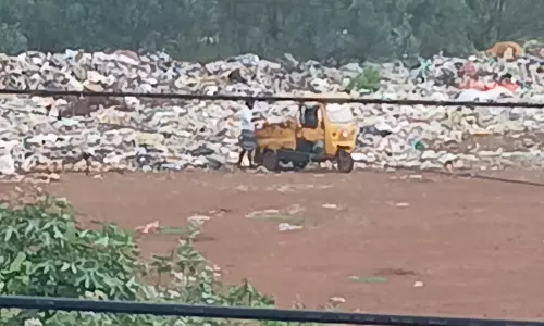 குவிந்து கிடக்கும் குப்பை